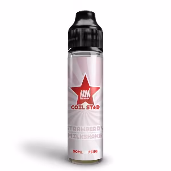 Coil Star Strawberry Milkshake 50ml Shortfill Coil Star Strawberry Milkshake 50ml Shortfill
