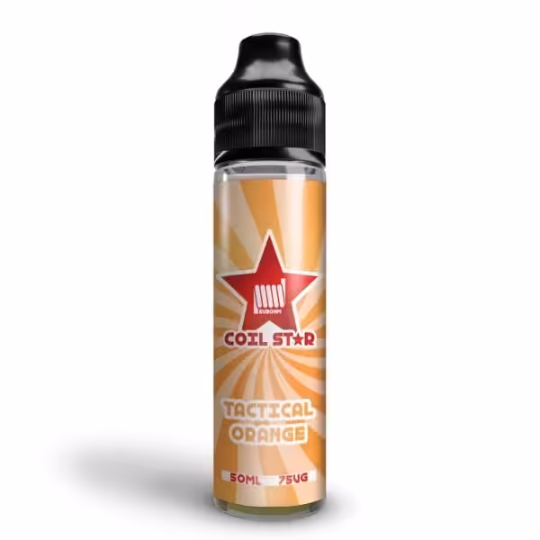 Coil Star Tactical Orange 50ml Shortfill Coil Star Tactical Orange 50ml Shortfill