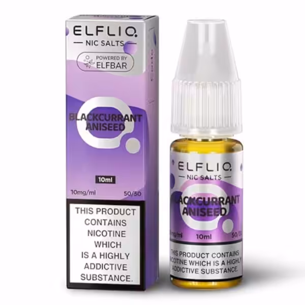 Elfliq Blackcurrant Aniseed Elfliq Blackcurrant Aniseed