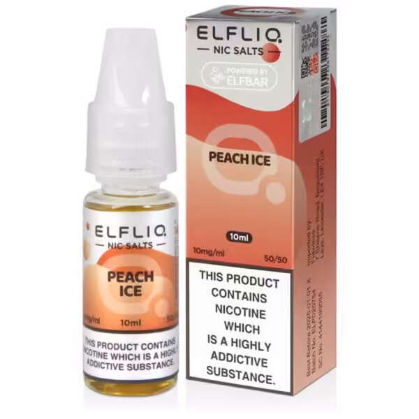 Elfliq peach ice