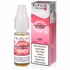 ElfLiq Strawberry Ice Cream Nic Salt