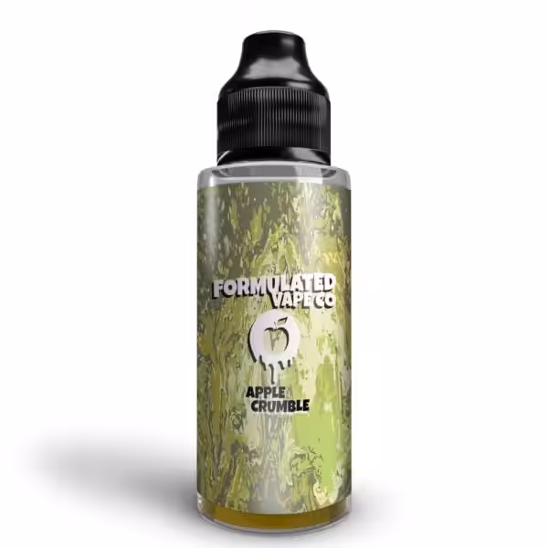 Formulated Vape Co Apple Crumble 100ml Shortfill Formulated Vape Co Apple Crumble 100ml Shortfill