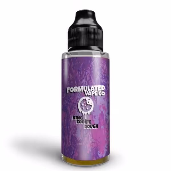 Formulated Vape Co King Cookie Dough 100ml Shortfill Formulated Vape Co King Cookie Dough 100ml Shortfill