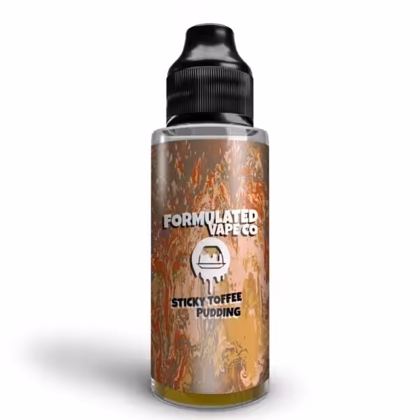 Formulated Vape Co Sticky Toffee Pudding 100ml Shortfill