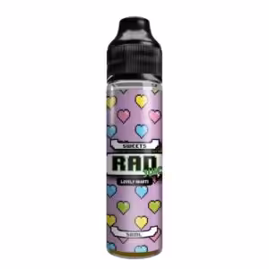 RAD Juice Sweets Lovely Hearts 50ml Shortfill