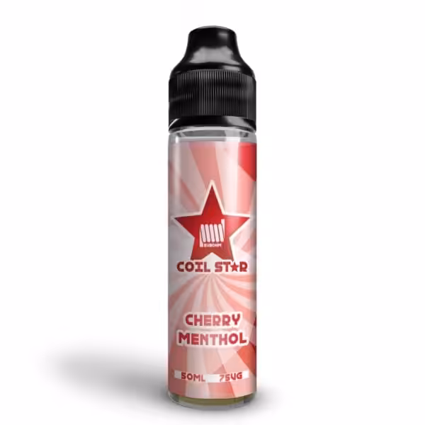 coil-star-cherry-menthol-50ml-shortfill coil star cherry menthol 50ml shortfill