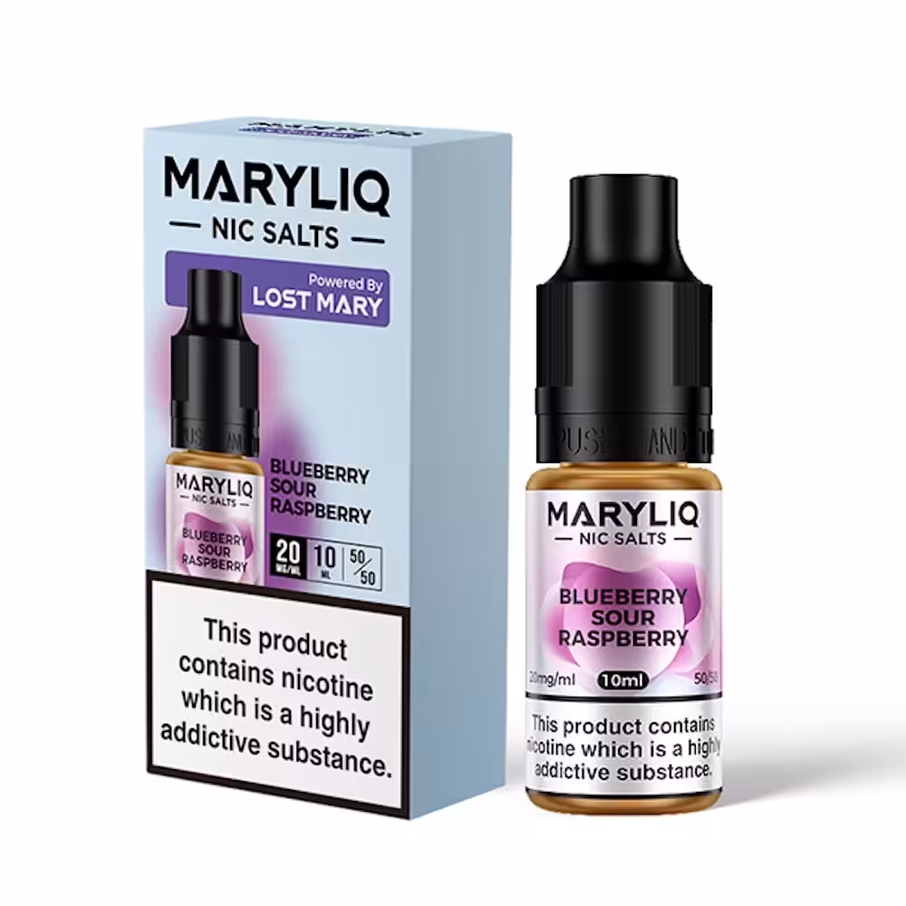 MaryLiq Blueberry Sour Raspberry Nic Salt