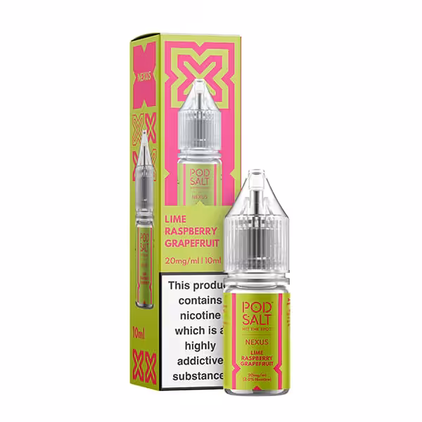 Pod Salt Nexus Lime Raspberry Grapefruit Pod Salt Nexus Lime Raspberry Grapefruit