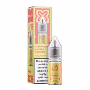 Pod Salt Nexus Strawberry Banana Rhubarb Nicotine Salt
