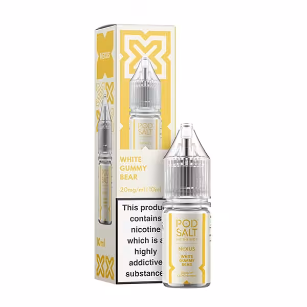 Pod Salt Nexus White Gummy Bear Pod Salt Nexus White Gummy Bear