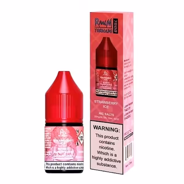 RandM Tornado 7000 strawberry ice