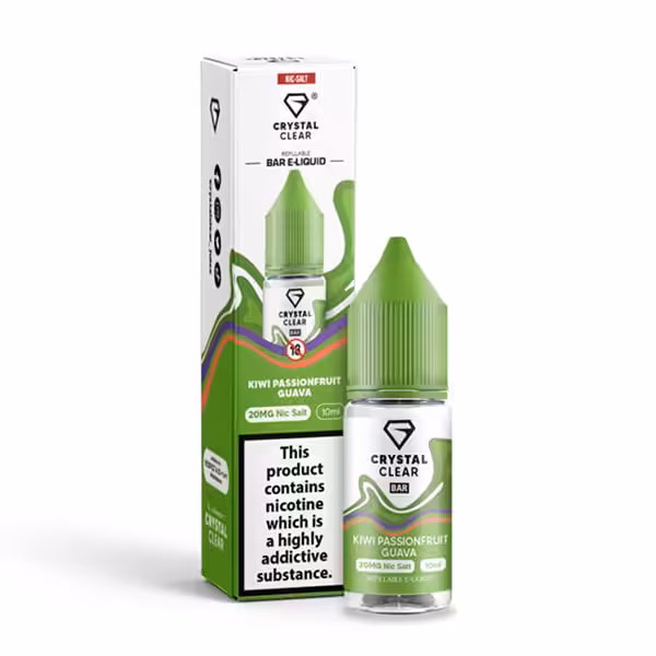 Crystal Clear Bar Salts Kiwi Passionfruit Guava Crystal Clear Bar Salts Kiwi Passionfruit Guava