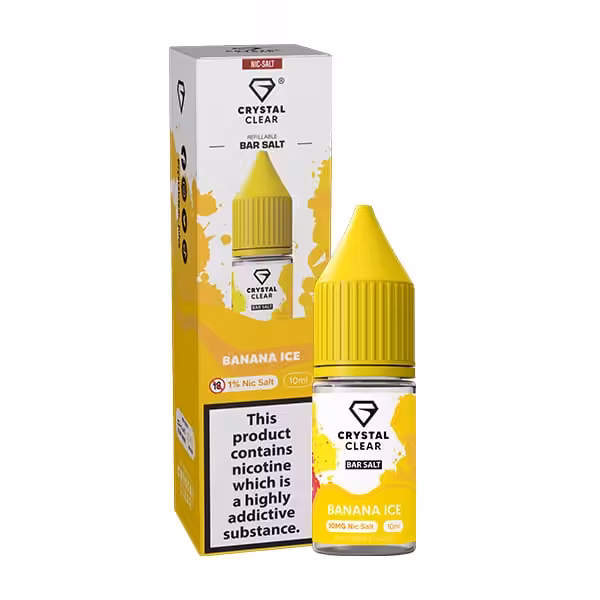 Crystal Clear Bar Salts banana Ice Crystal Clear Bar Salts banana Ice