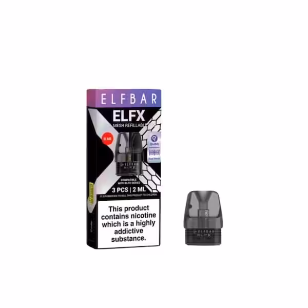 Elf Bar ELFX Refillable Pods Elf Bar ELFX Refillable Pods