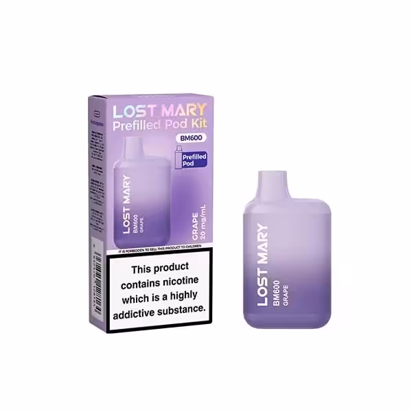 Lost Mary BM600 Prefilled Pod Kit Grape