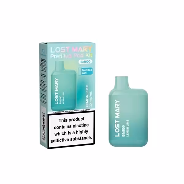 Lost Mary BM600 Prefilled Pod Kit Lemon Lime
