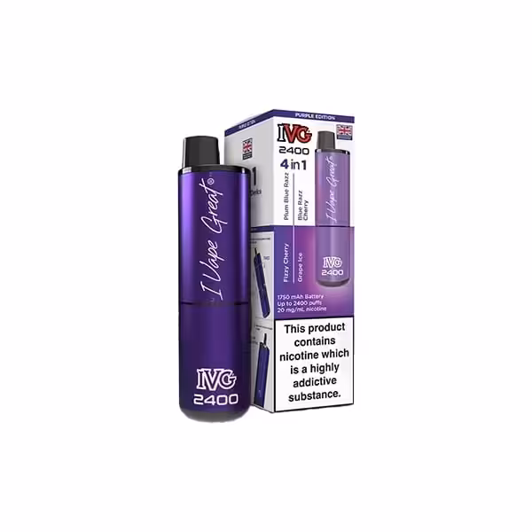 IVG 2400 4 in 1 Multi Edition Purple