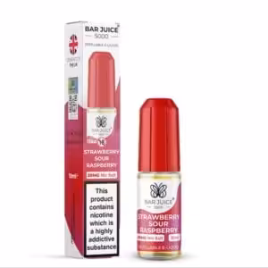 Bar Juice 5000 Strawberry Sour Raspberry Nic Salts