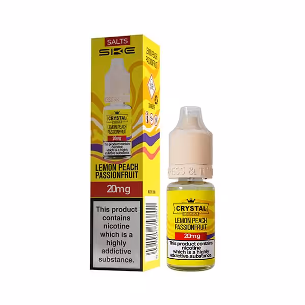 SKE Crystal Original Salts lemon peach passionfruit SKE Crystal Original Salts lemon peach passionfruit