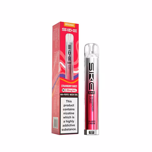 SKE Crystal Bar 600 Prefilled Kit STRAWBERRY BURST