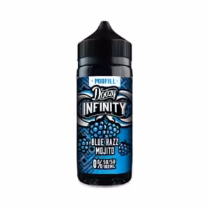Doozy Infinity Pod Fill Blue Razz Mojito 100ml Shortfill