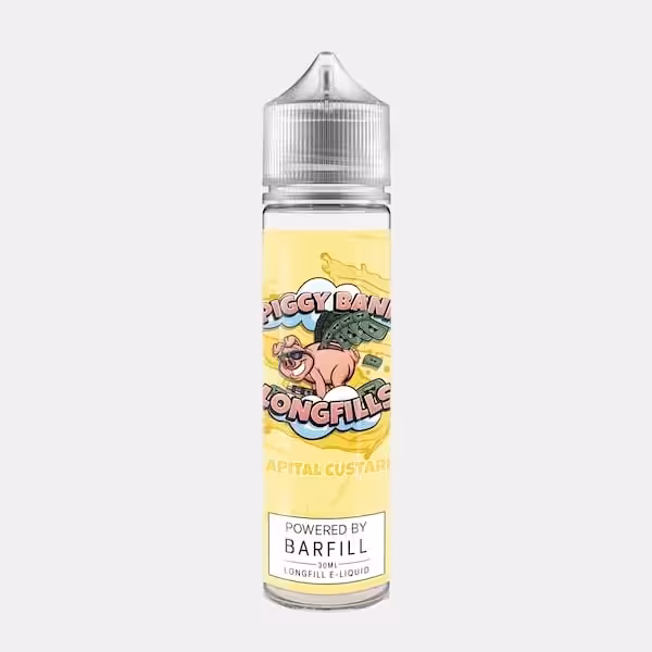 Piggy Bank Capital Custard Longfill Piggy Bank Capital Custard Longfill