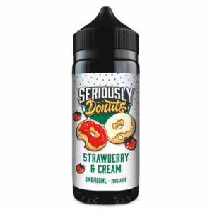 Seriously Donuts Strawberry & Cream 100ml Shortfill