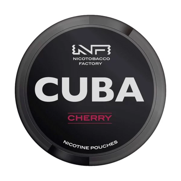 CUBA Black Cherry Nicotine Pouches CUBA Black Cherry Nicotine Pouches
