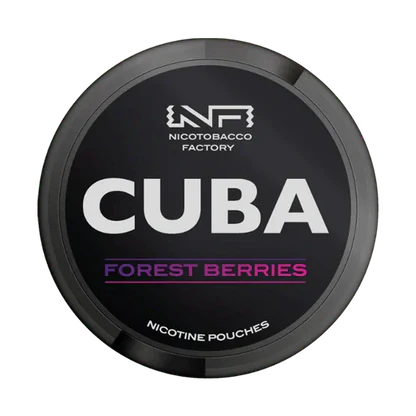 CUBA Black Forest Berries Nicotine Pouches.png CUBA Black Forest Berries Nicotine Pouches.png