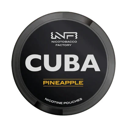 CUBA Black Pineapple Nicotine Pouches CUBA Black Pineapple Nicotine Pouches