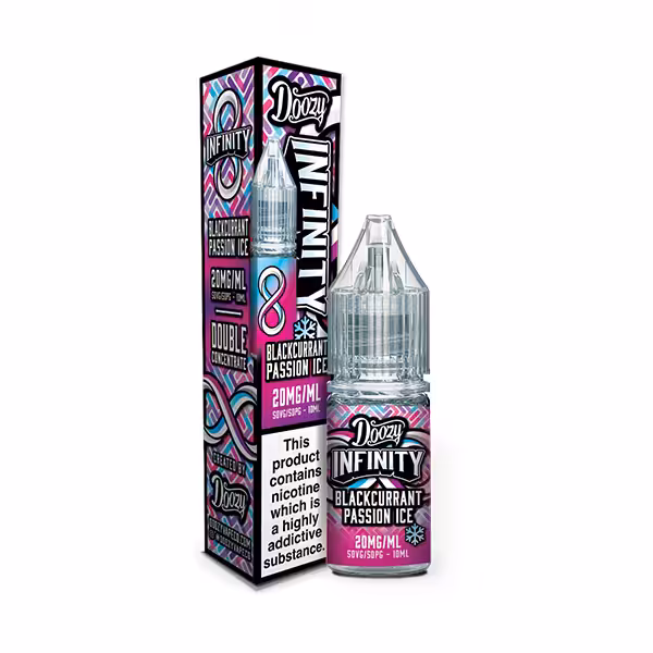 Doozy Infinity Blackcurrant Passion Ice Nicotine Salts Doozy Infinity Blackcurrant Passion Ice Nicotine Salts