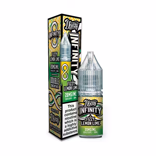 Doozy Infinity Fizzy Lemon Lime Nicotine Salts Doozy Infinity Fizzy Lemon Lime Nicotine Salts