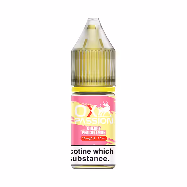 OXVA Ox Passion Cherry Peach Lemon Bar Salts OXVA Ox Passion Cherry Peach Lemon Bar Salts
