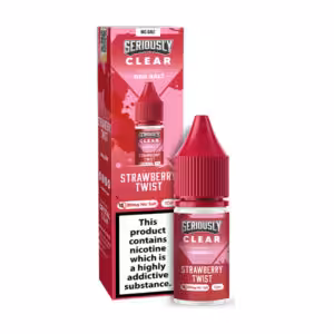 Seriously Clear Strawberry Twist Bar Salts