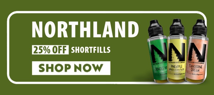 25 off northland shortfills